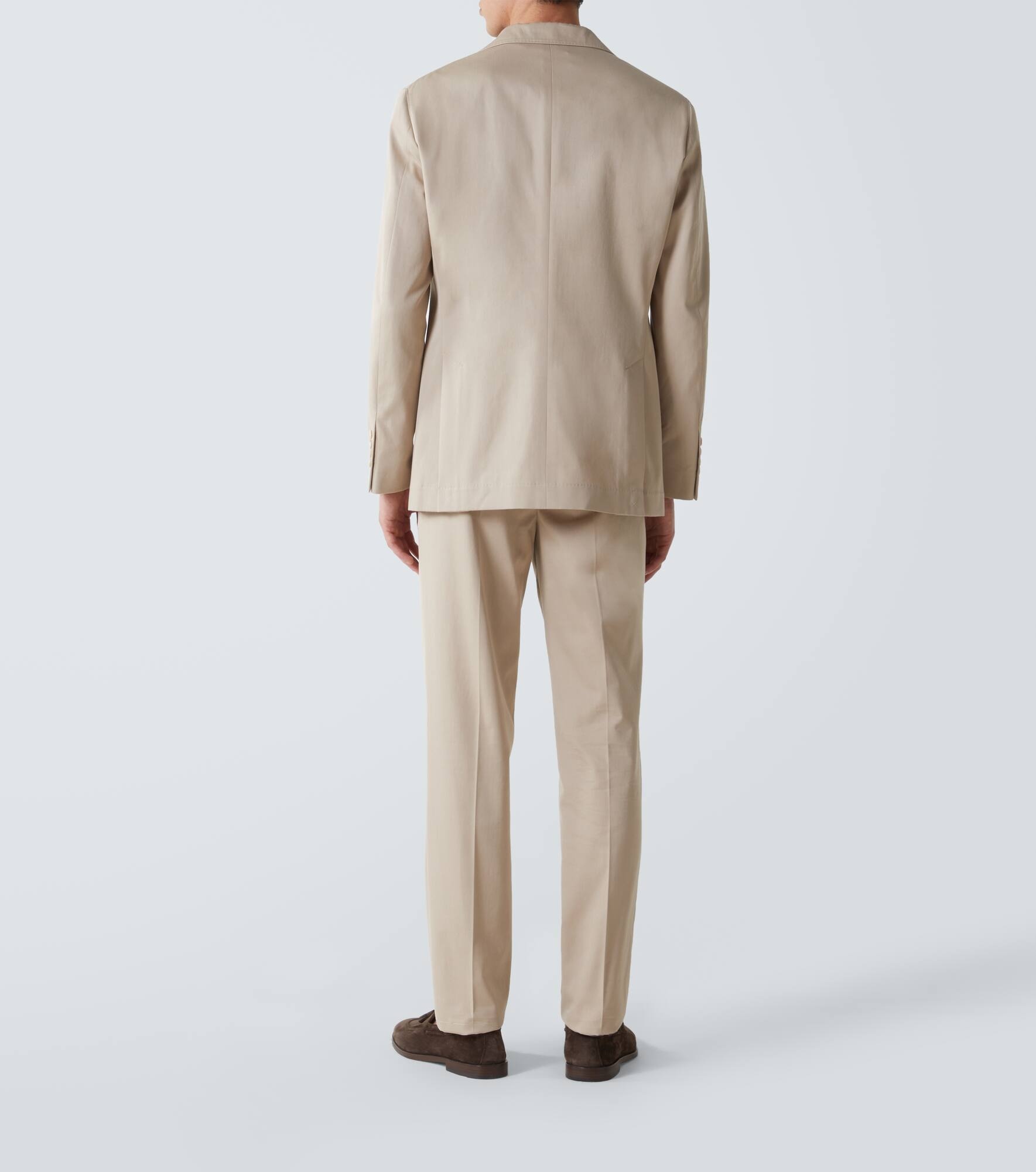 Cotton and cashmere suit - 3