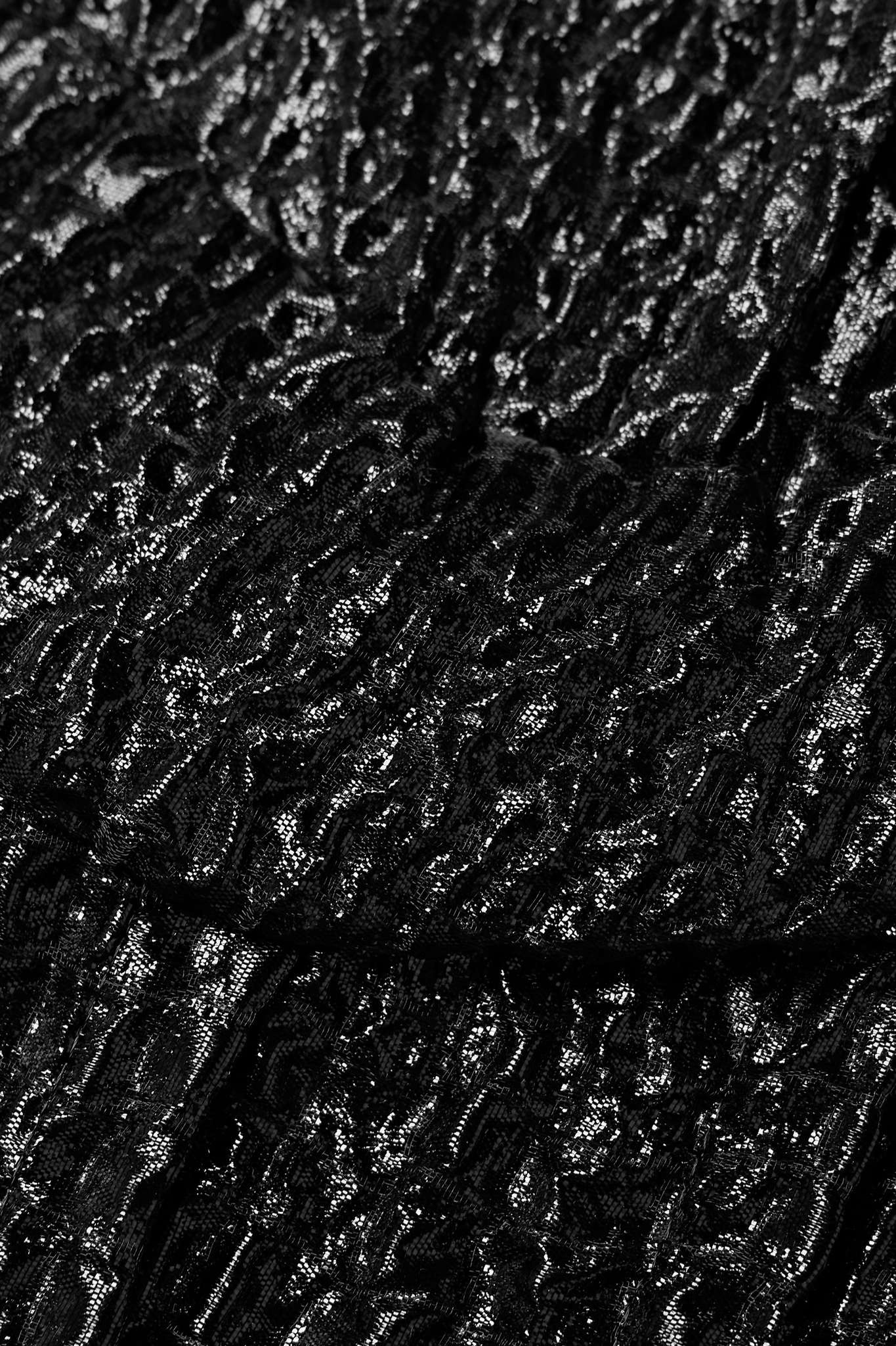 Metallic cloqué mini dress - 4