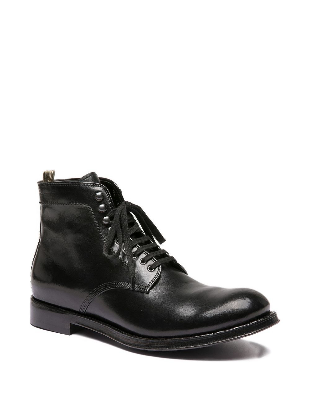 lace-up leather boots - 2