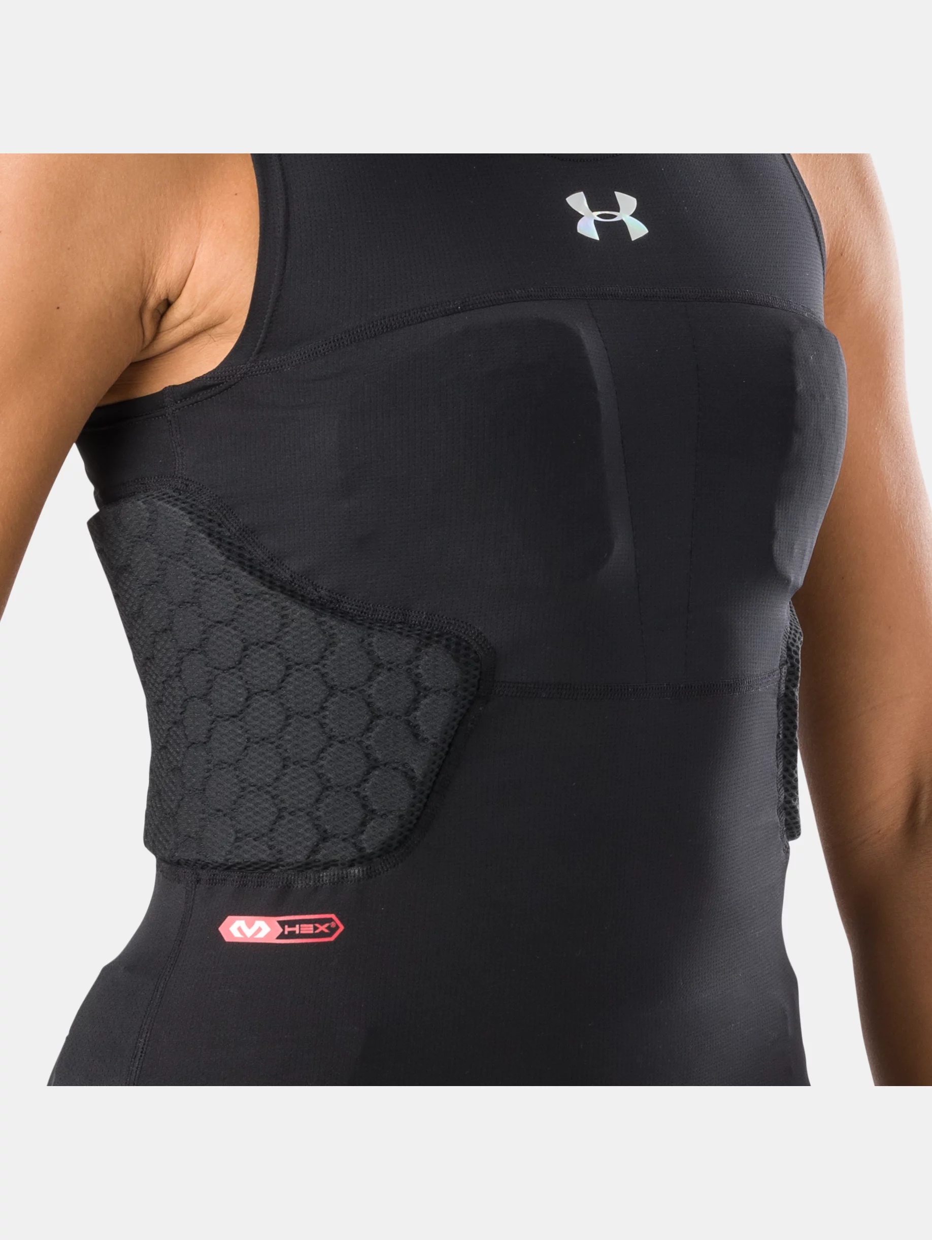 Women's UA Gameday Armour 7-Pad Top - 4