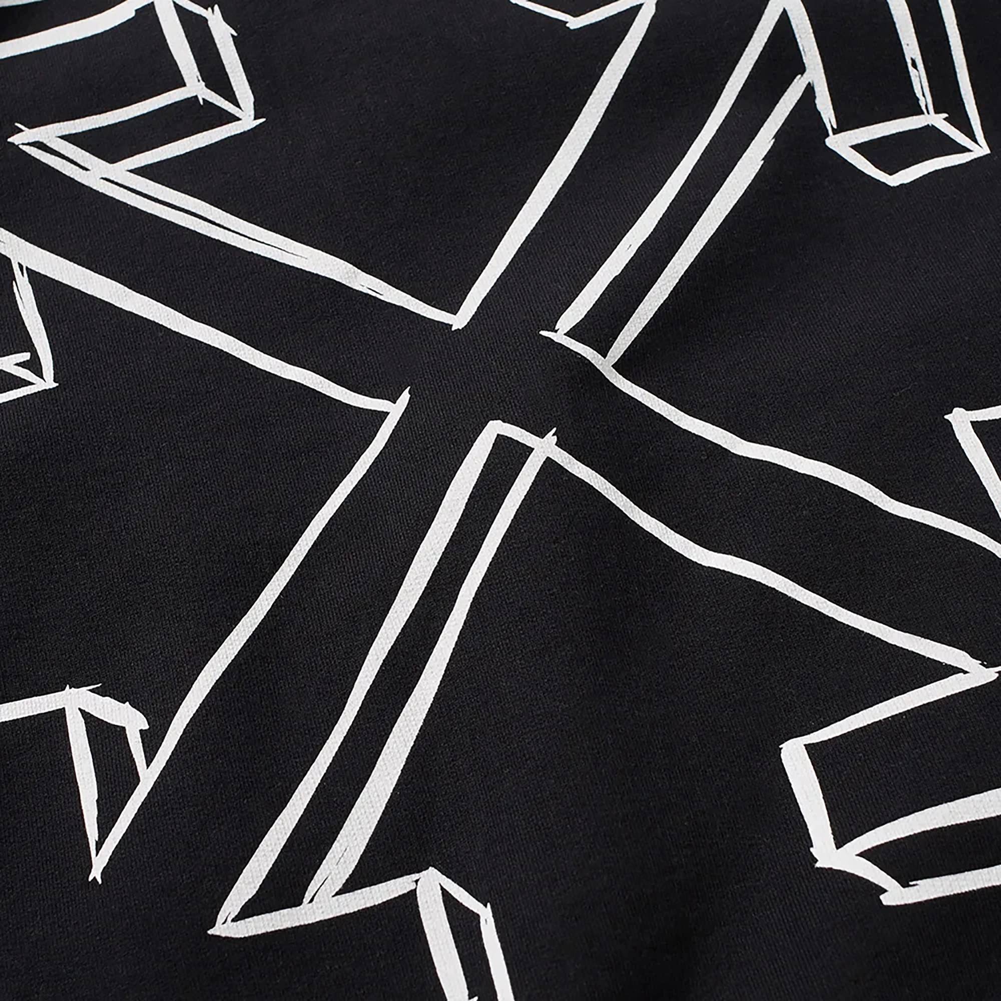 Off-White Diagonal Marker Arrows Hoodie 'Black' - 2