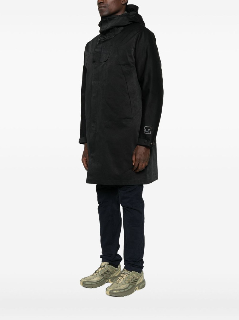 hooded panelled coat 3