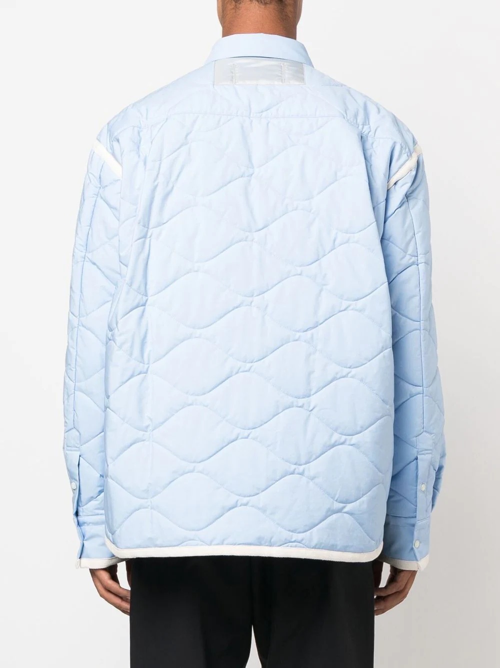 quilted shirt jacket - 4