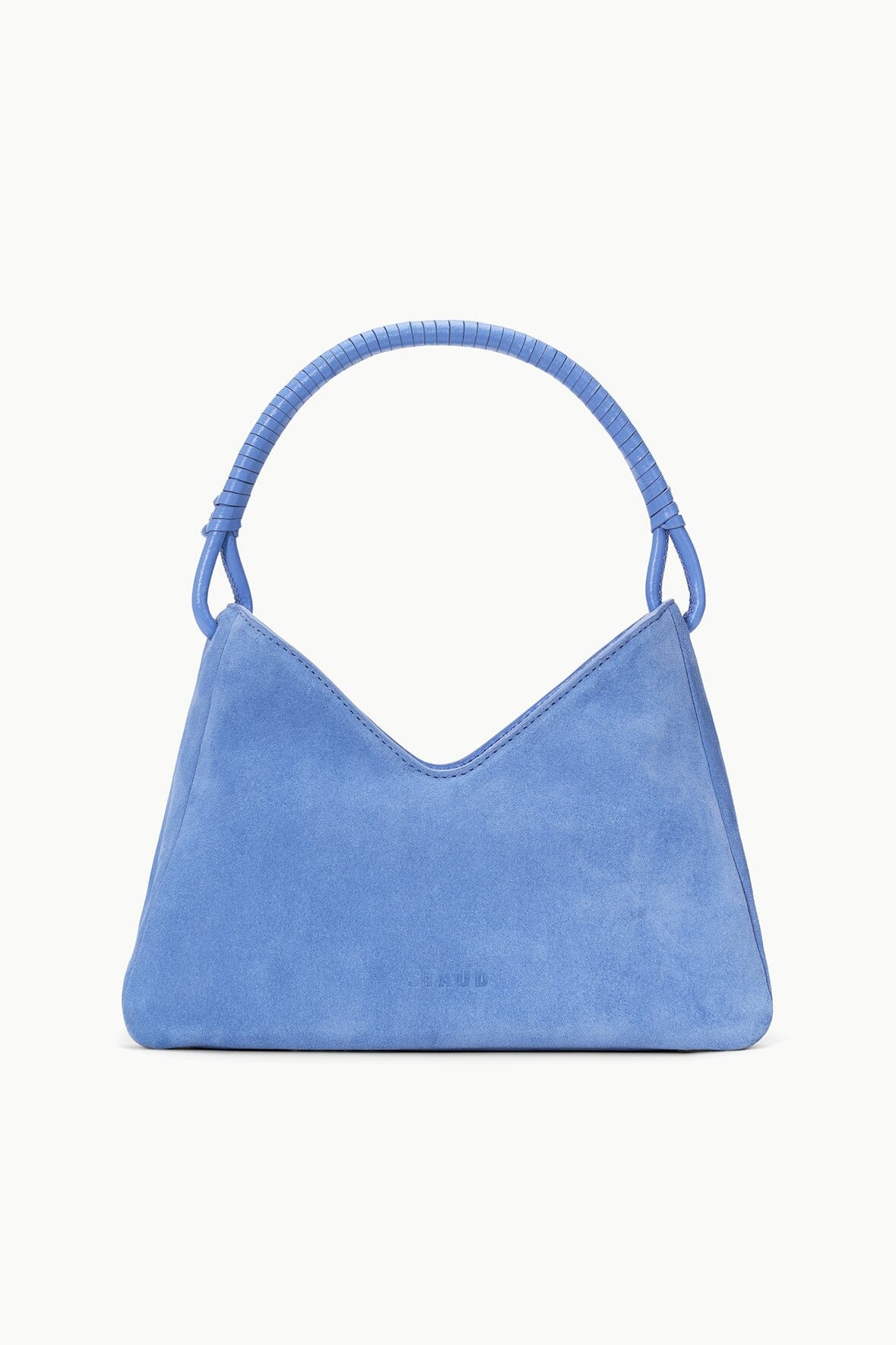 STAUD VALERIE SHOULDER BAG BLUE HYDRANGEA - 3