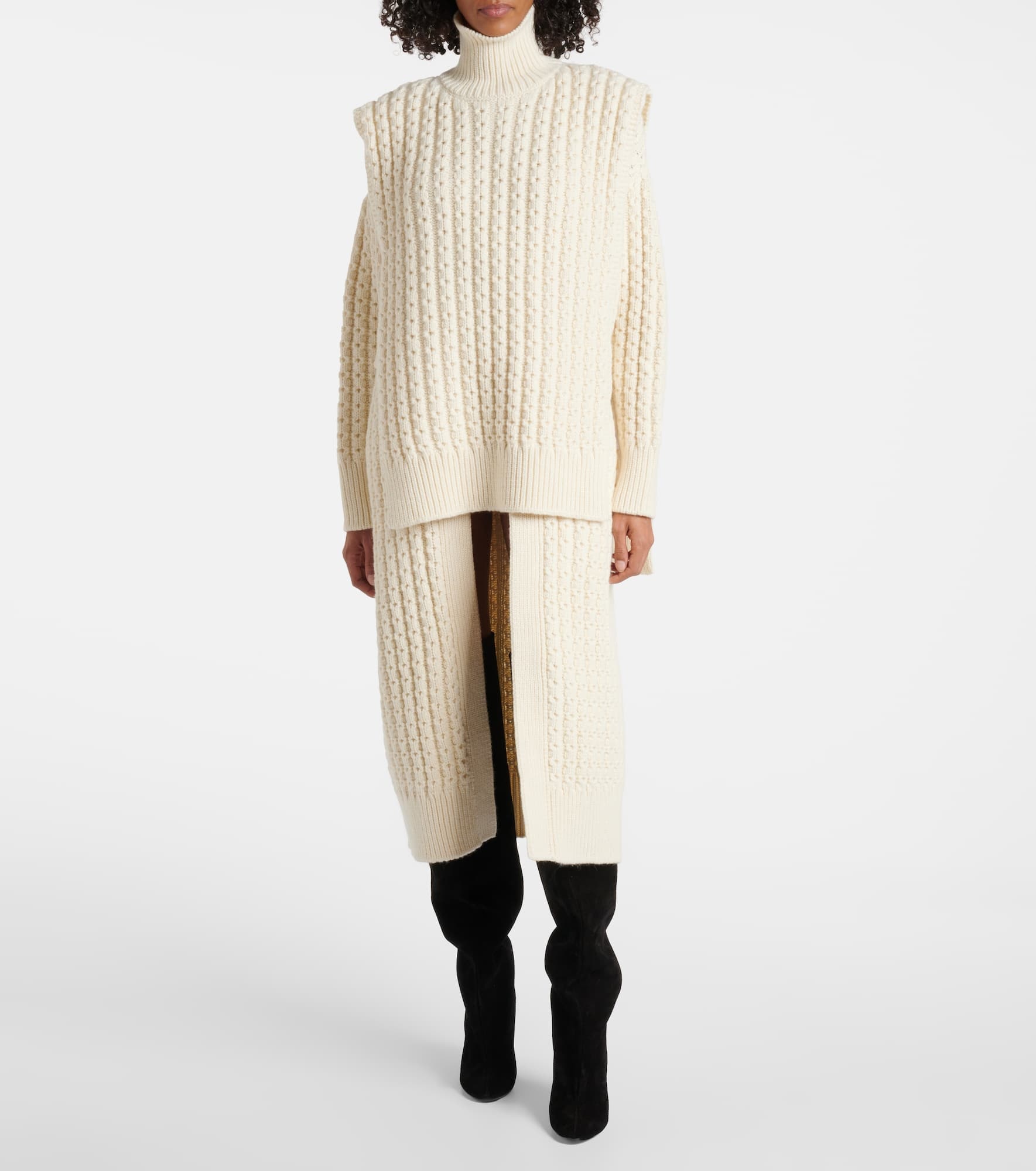 Wool sweater vest - 2