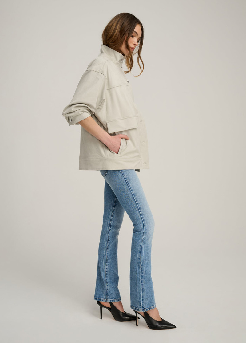 THE VEGAN SUEDE MARGOT JACKET 4
