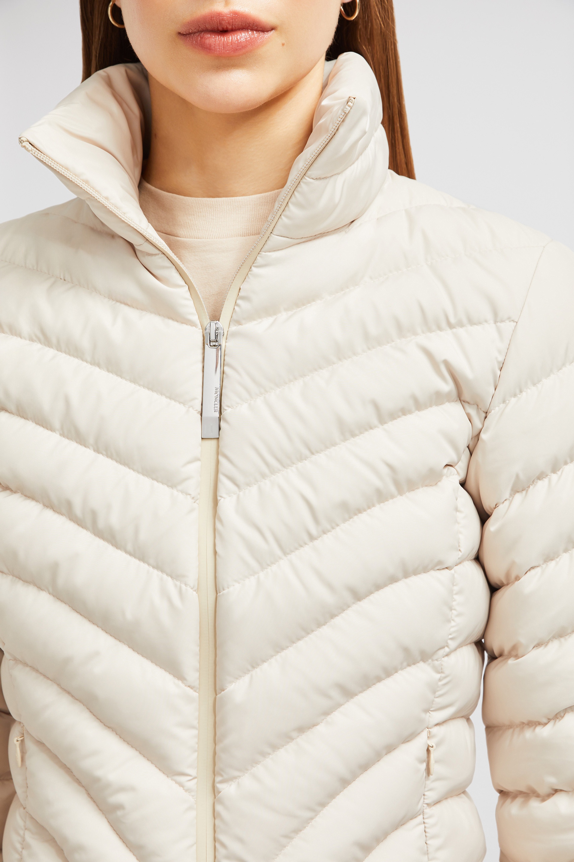 Grange Diagonal-Quilted Short Down Jacket - 7
