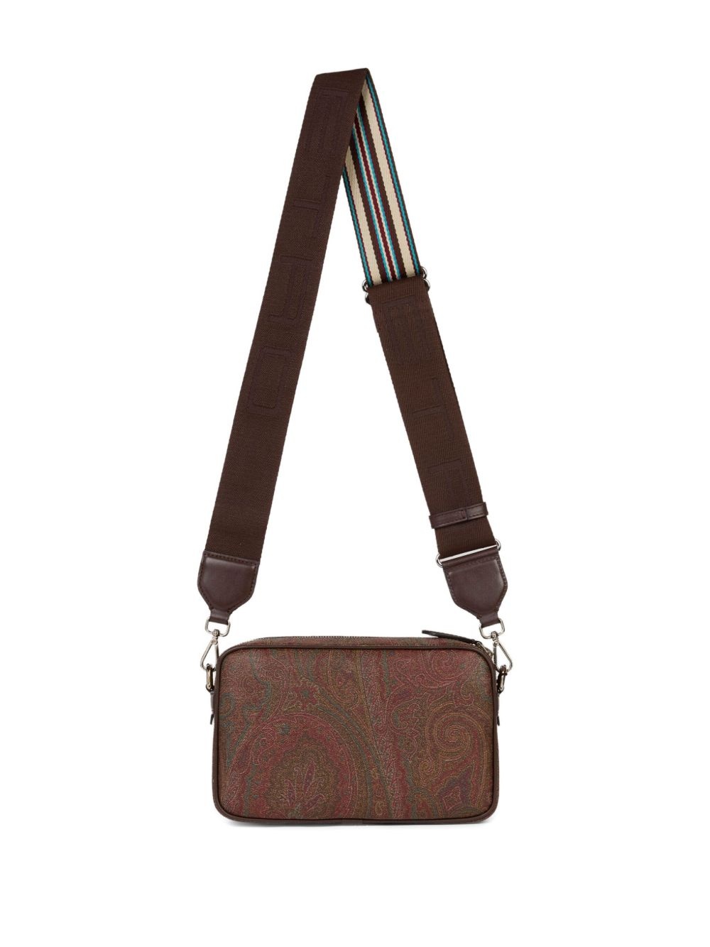 x Agostino Iacurci small Arnica paisley-embroidered shoulder bag - 2