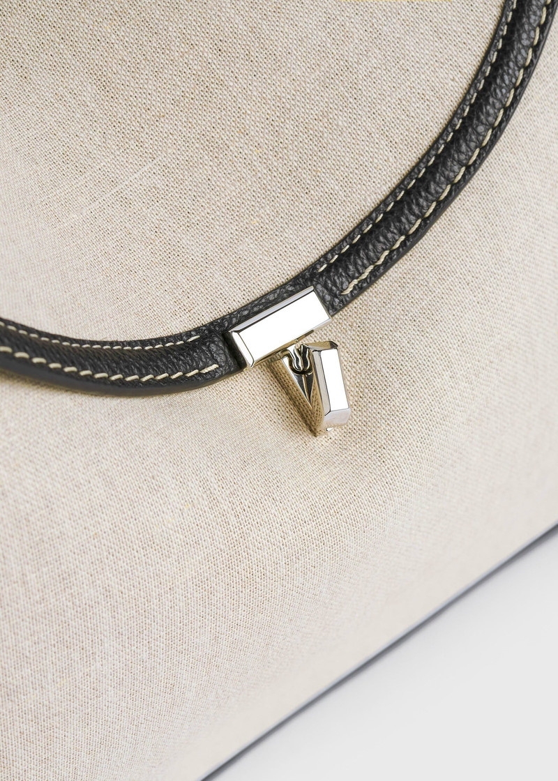 T-Lock top handle ecru/black 7