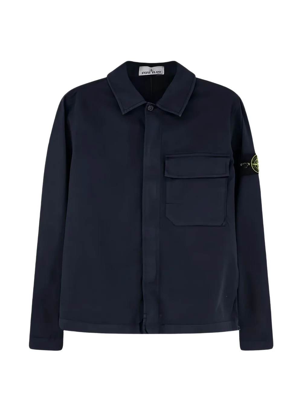 chest-pocket shirt jacket - 1