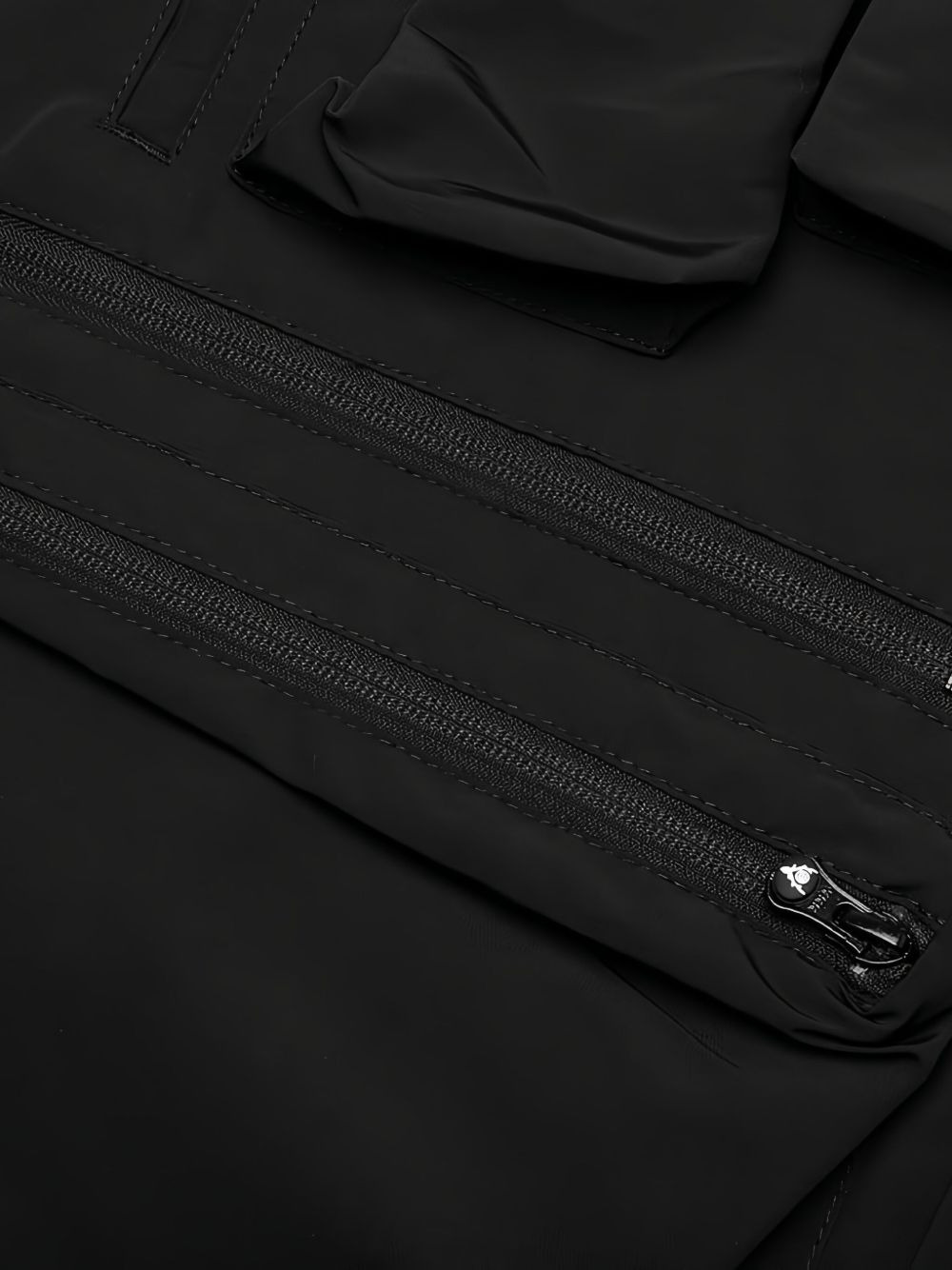 multi-pocket zip-up gilet - 4