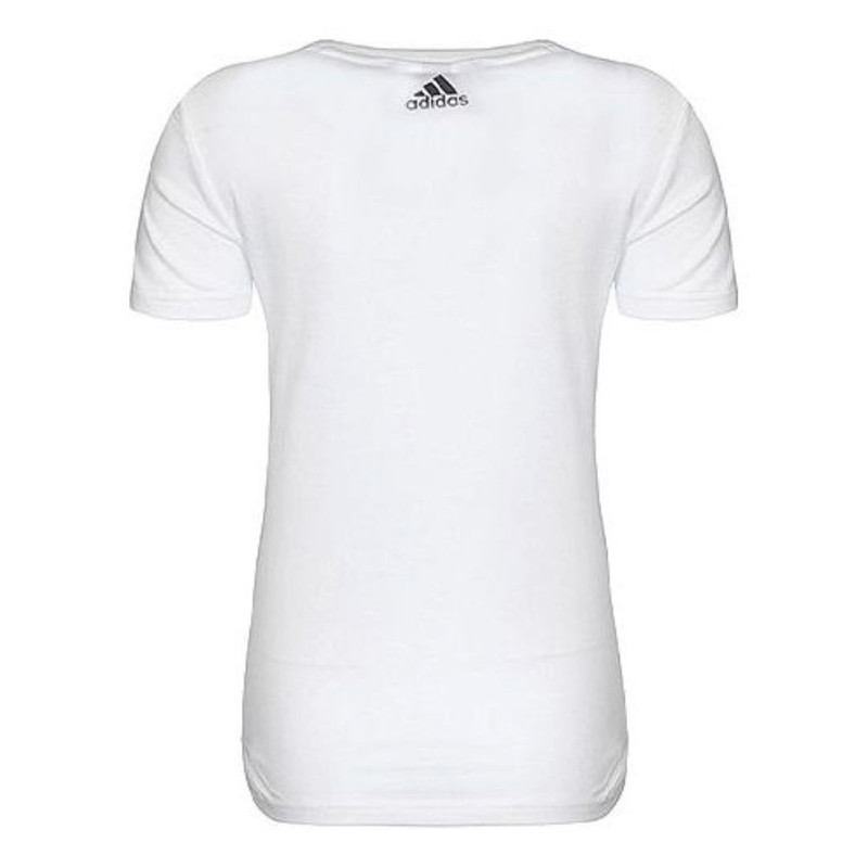 adidas (WMNS) adidas Essentials Logo T-Shirt Asia Sizing 'White Gold' CD1981 outlook