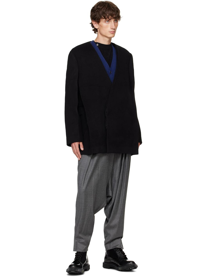 ADER error Black Wool Coat outlook