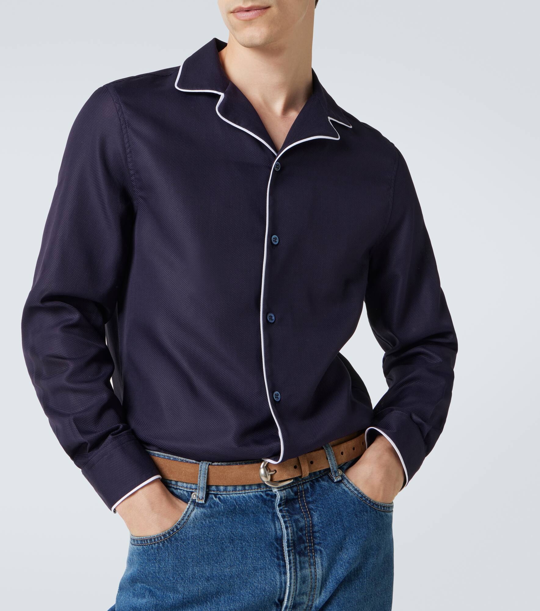 Cotton pajama shirt - 5