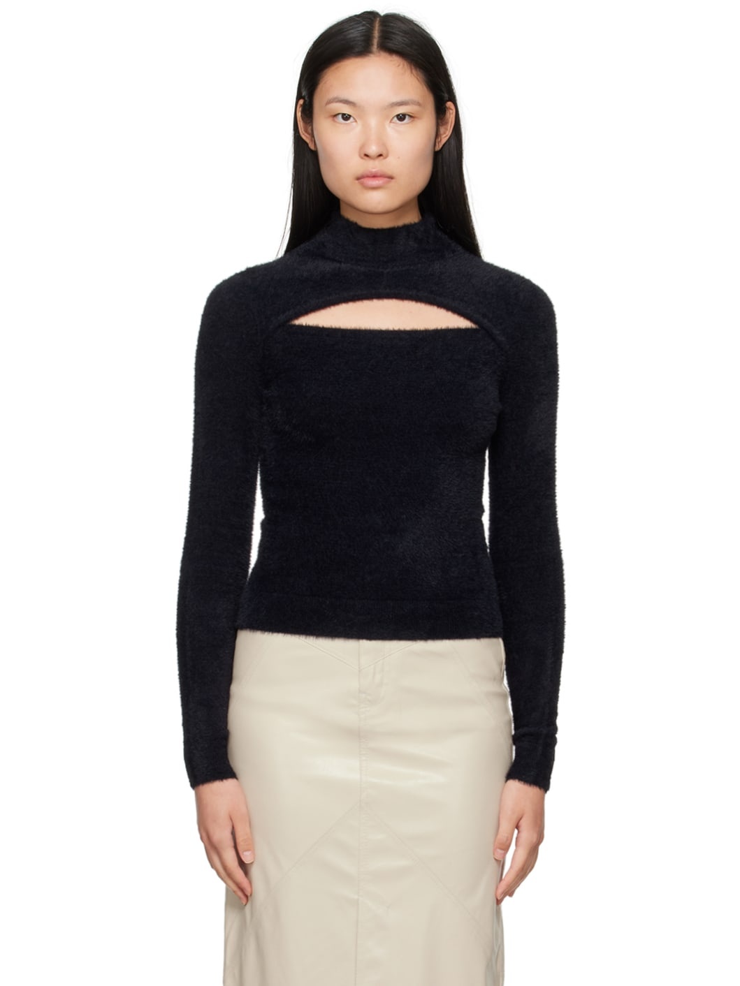 Black Mayers Turtleneck - 1