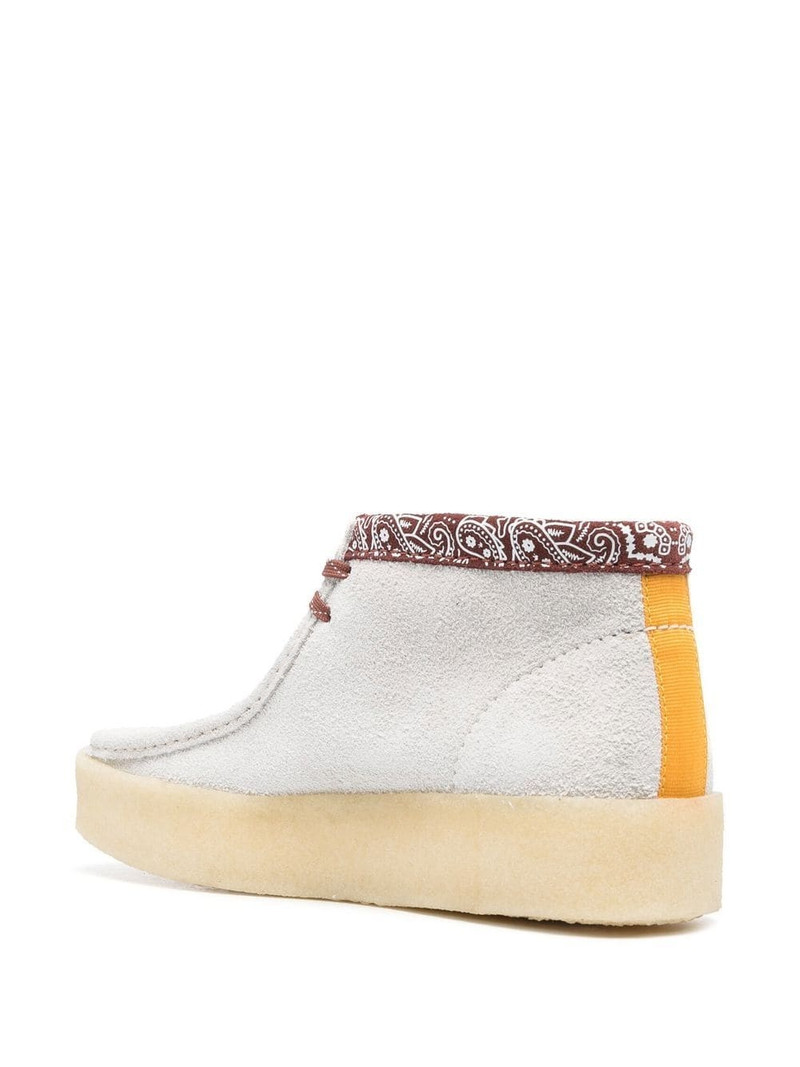 paisley-print ankle boots 3