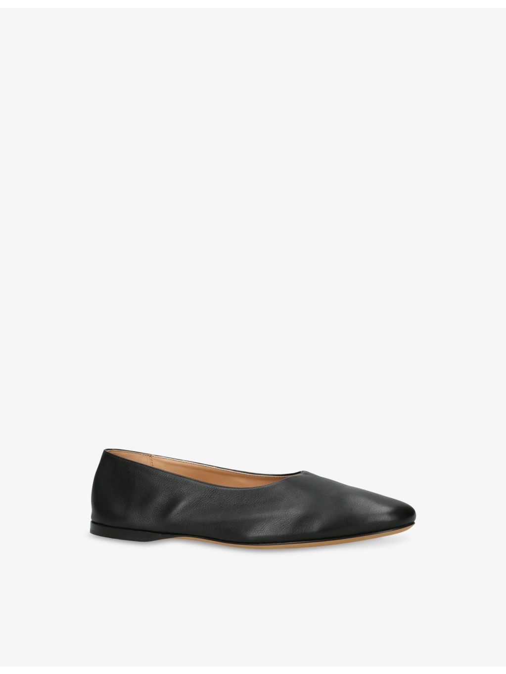 Awar Flat Leather Shoes - 3