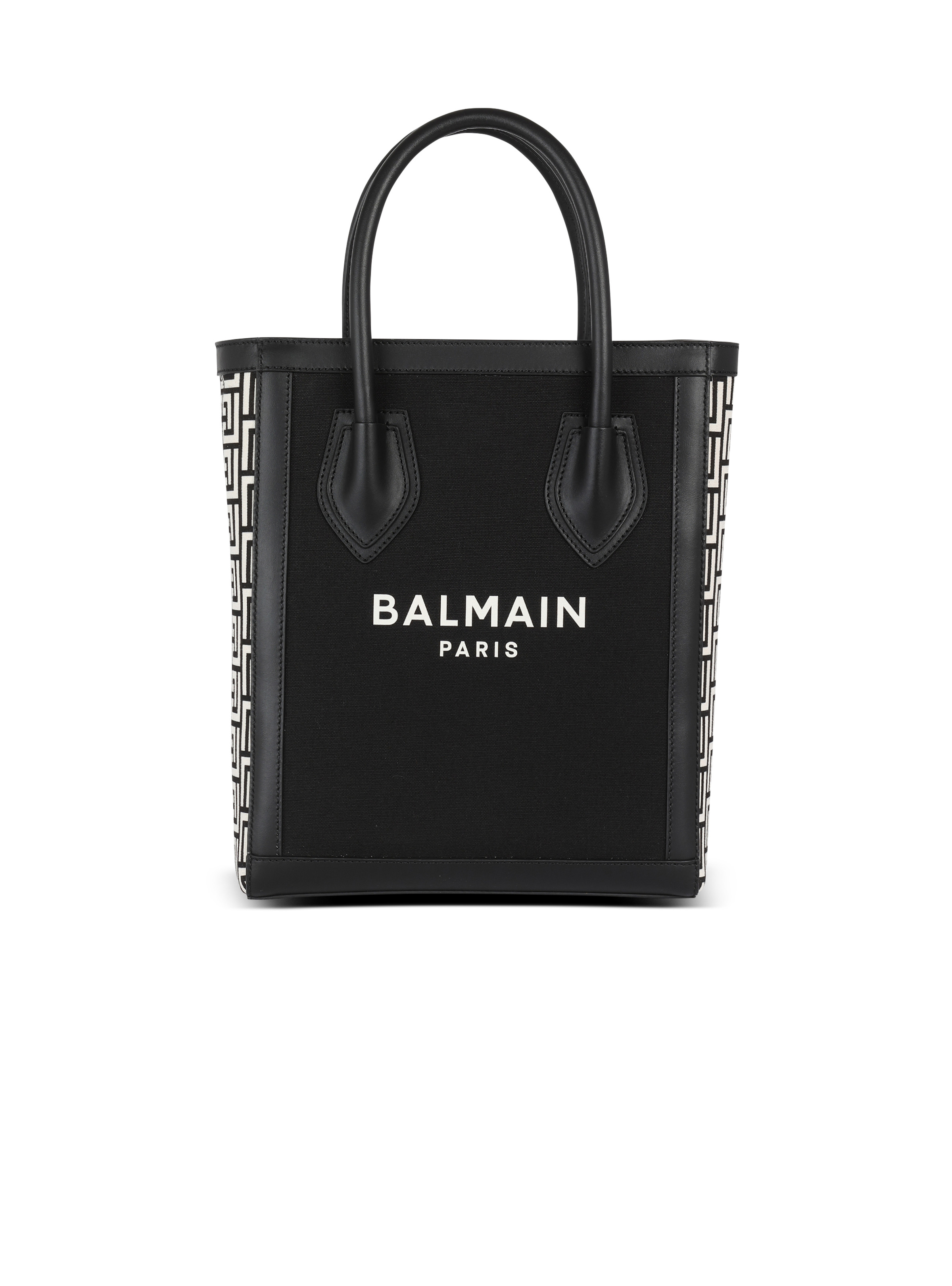 B-Army 26 canvas bag with leather inserts - 1