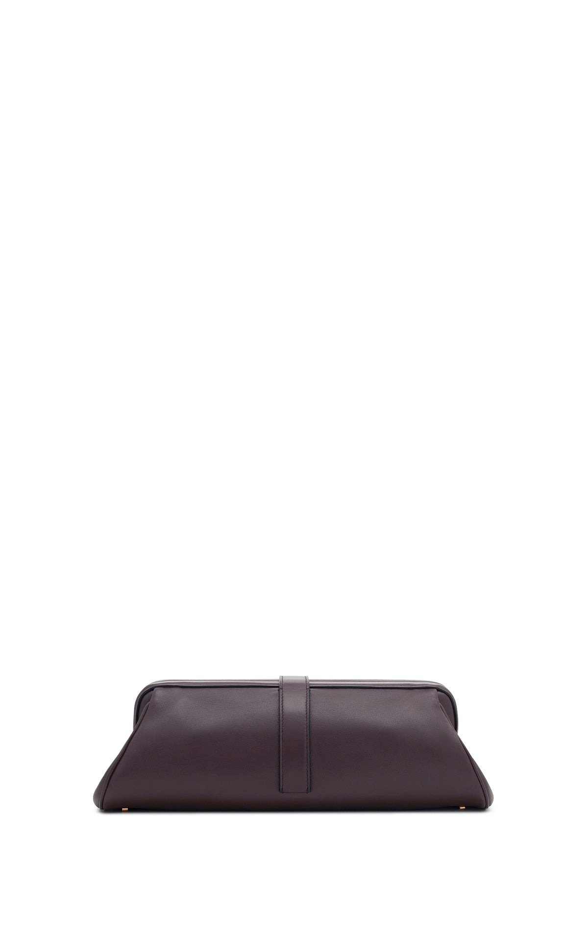 Paola Clutch in Bordeaux Nappa Leather - 5
