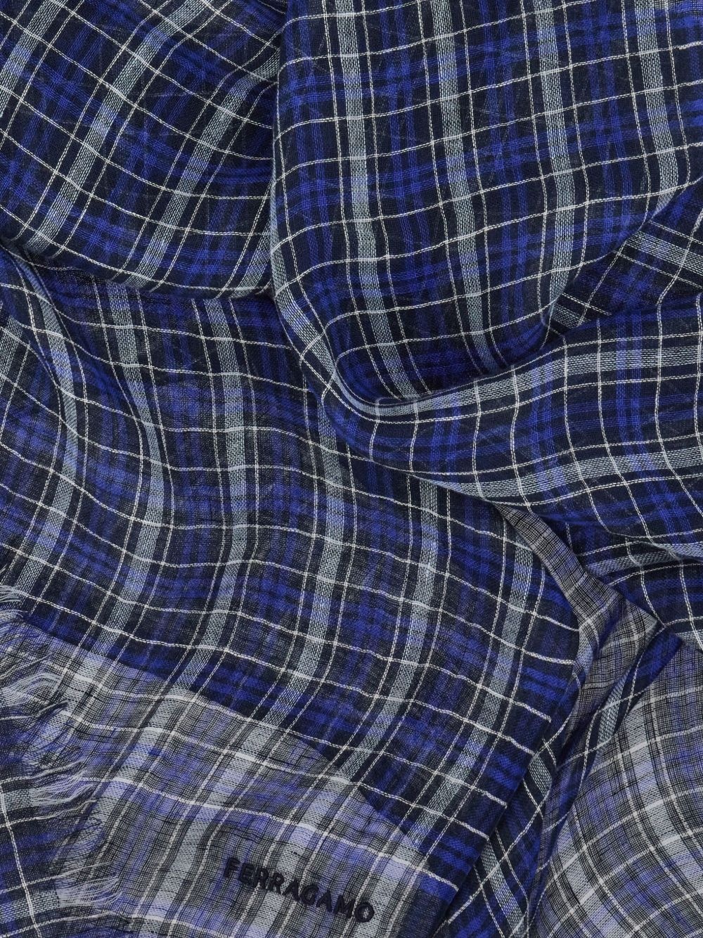 tartan scarf - 2