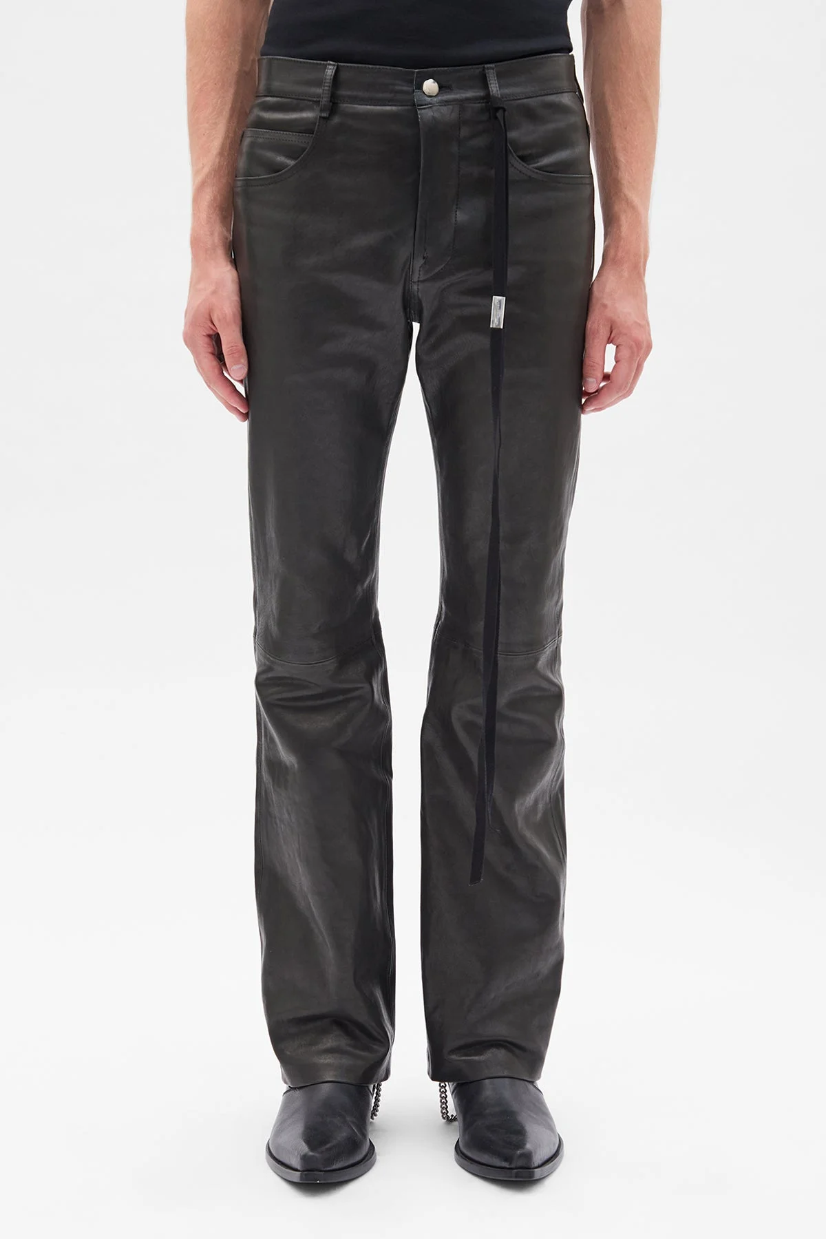 Jonas 5 Pockets Slim Fit Bootcut Pants - 1