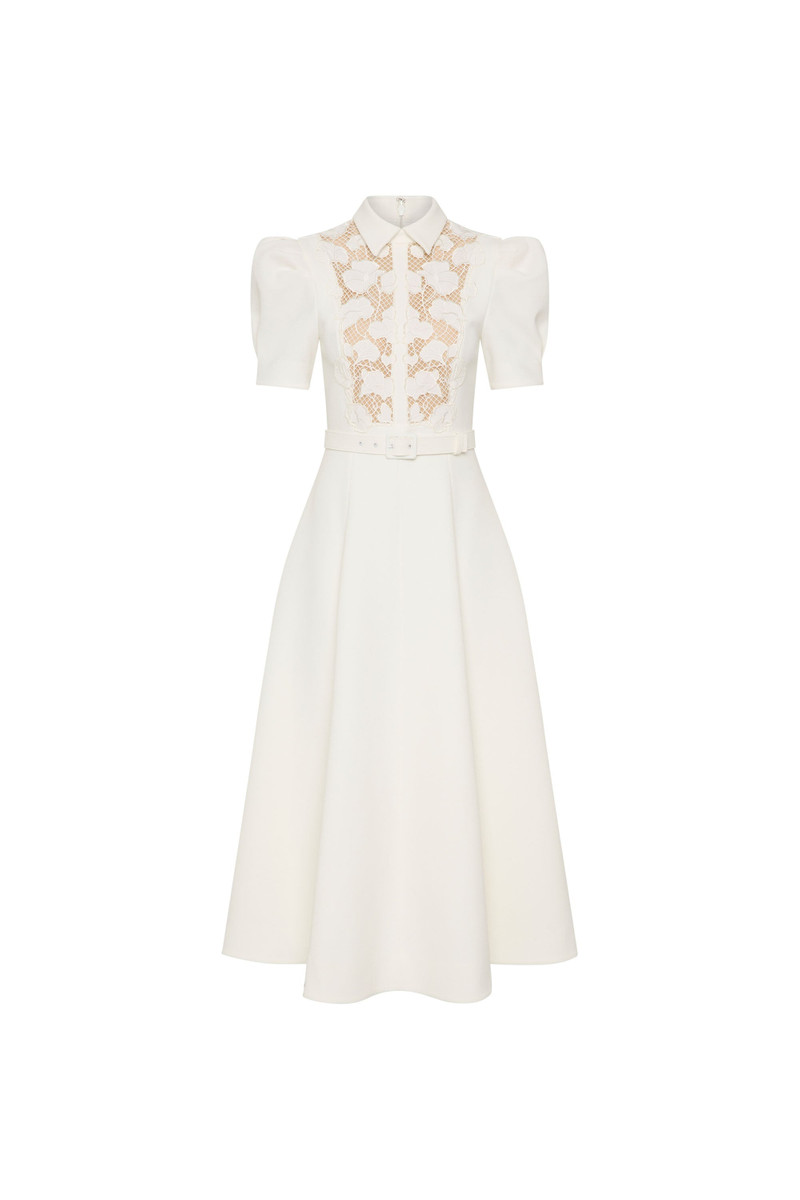Parrish Short Sleeve Midi Dress 1