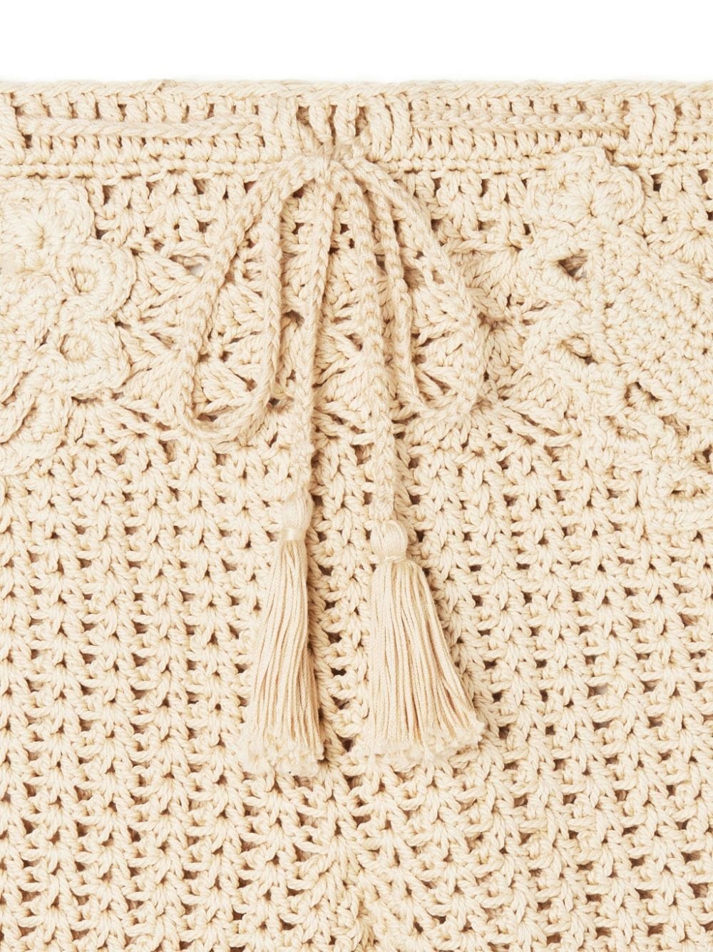 Conch Shell woven cotton shorts - 6