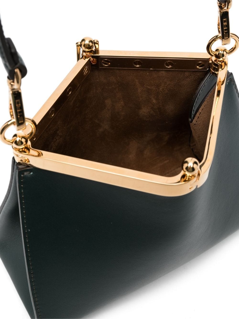 Vela leather shoulder bag - 5