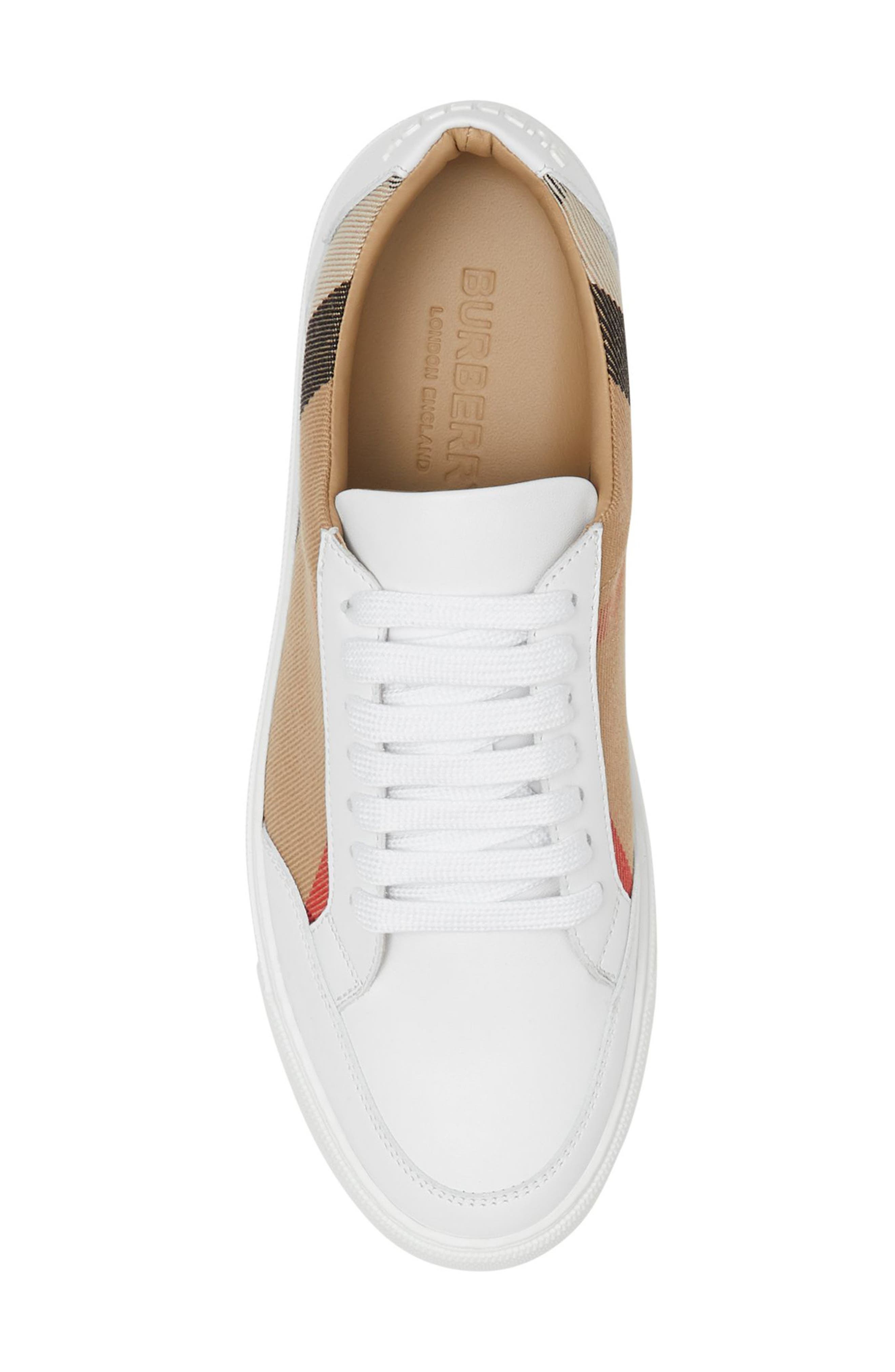 Salmond Check Low Top Sneaker - 5