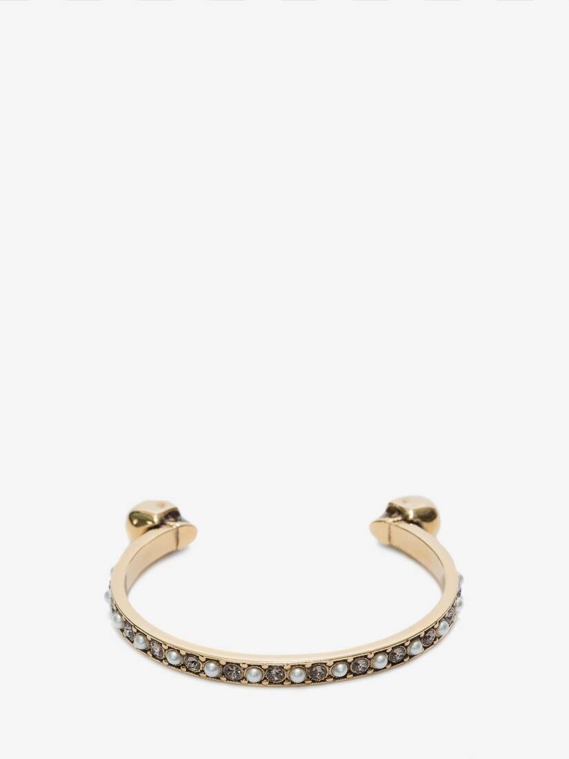 Thin Twin Skull Bracelet - 2