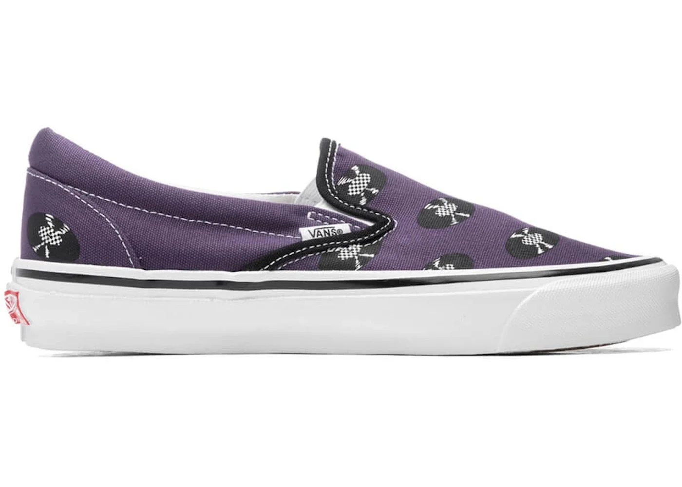 Vans OG Classic Slip-On Wacko Maria Purple Records - 1