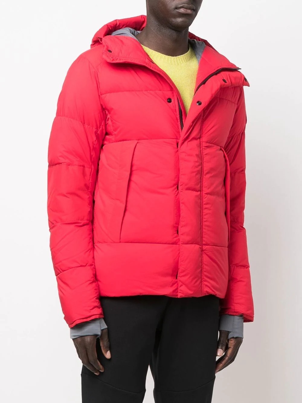 hooded puffer jacket - 3