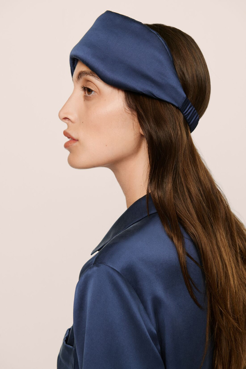 eberjey Inez Washable Silk Eye Mask outlook