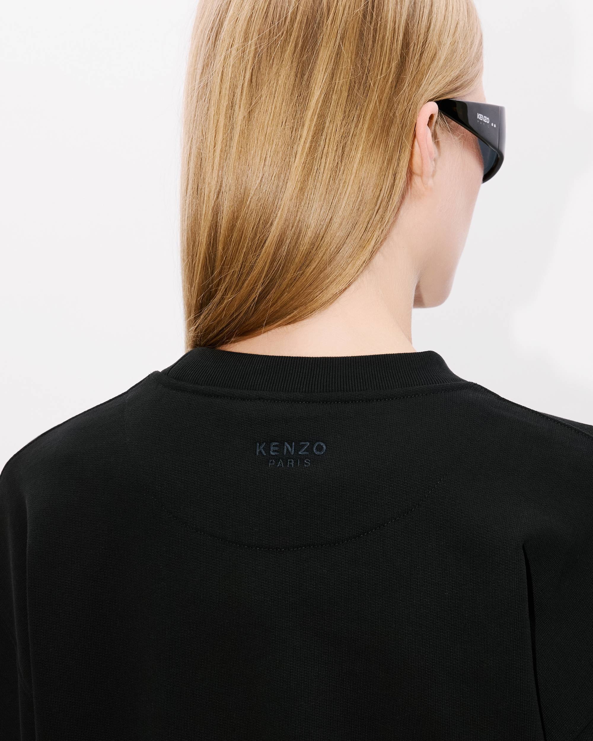 'Boke Flower' embroidered sweatshirt in cotton - 7
