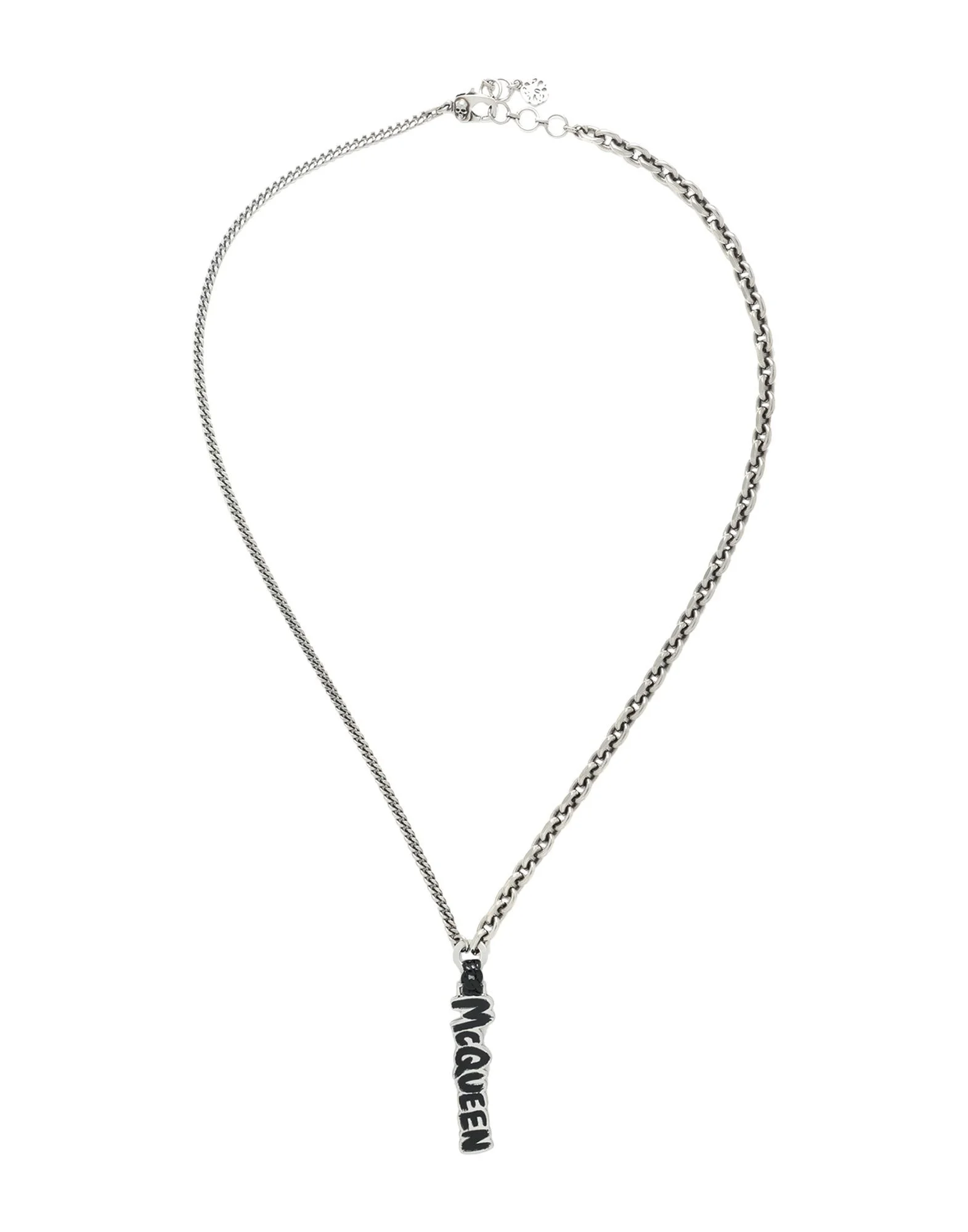 Silver Men's Necklace - 1