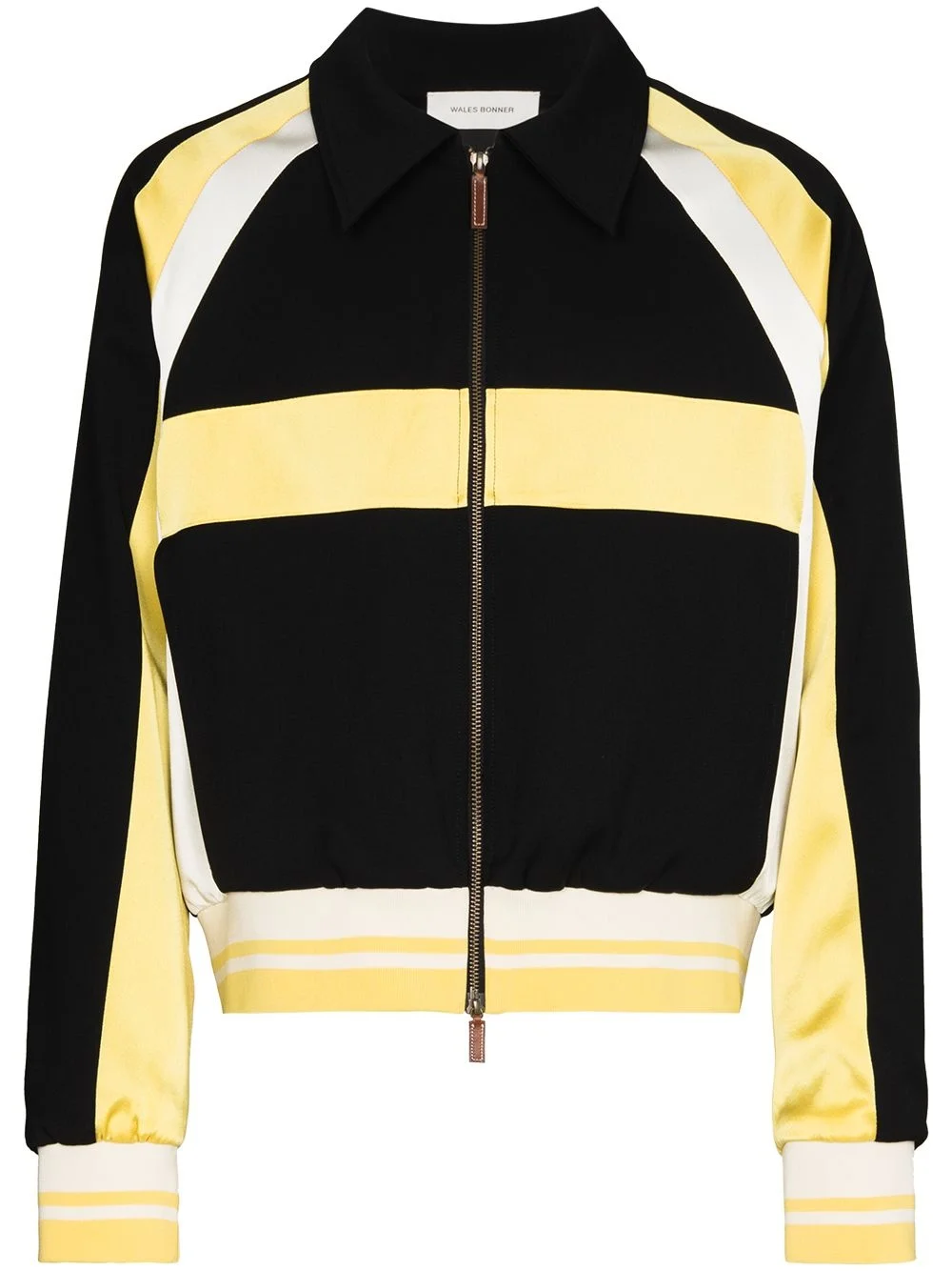 Isaacs panelled bomber jacket - 1