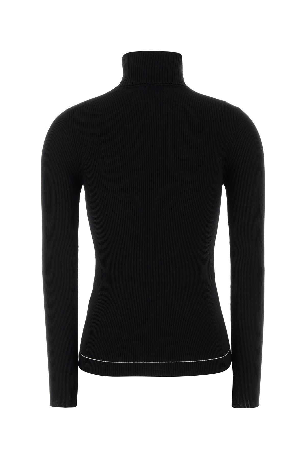 Black wool t-shirt - 2