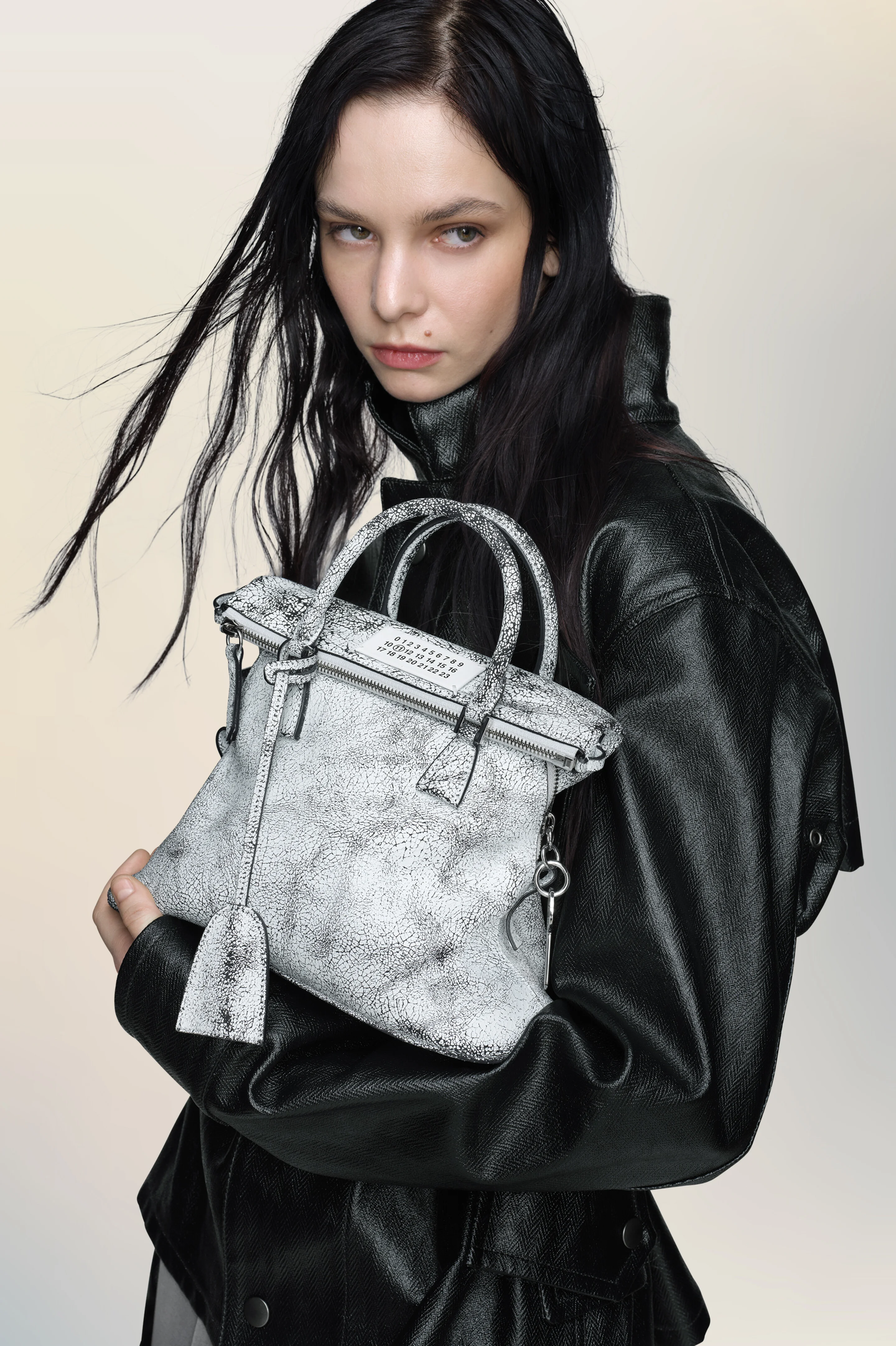 Maison Margiela 5AC ミニ シルバー バッグ レア Maison Margiela 5AC loved to death mini | REVERSIBLE