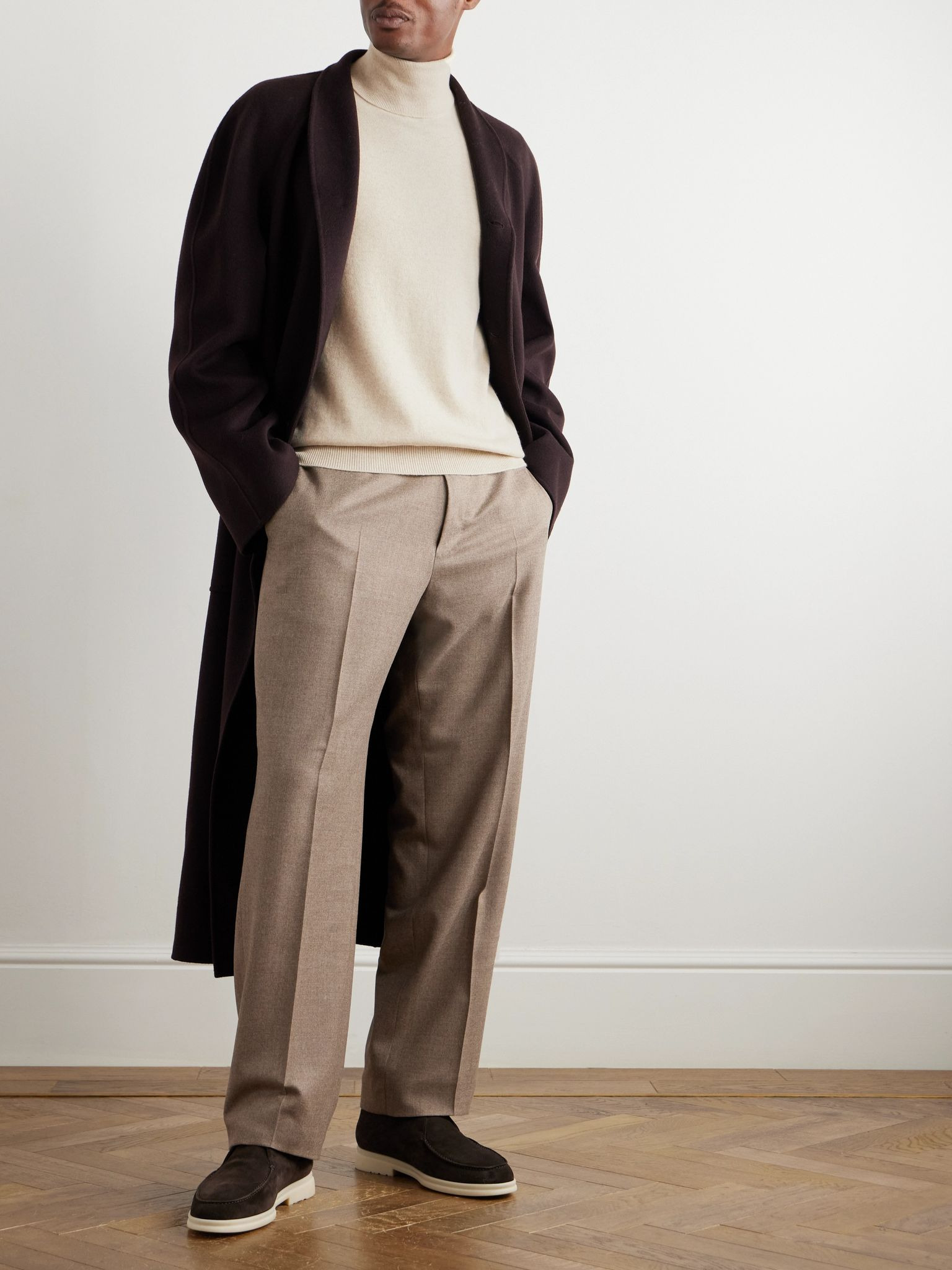 Arona Cashmere Rollneck Sweater Cream - 2