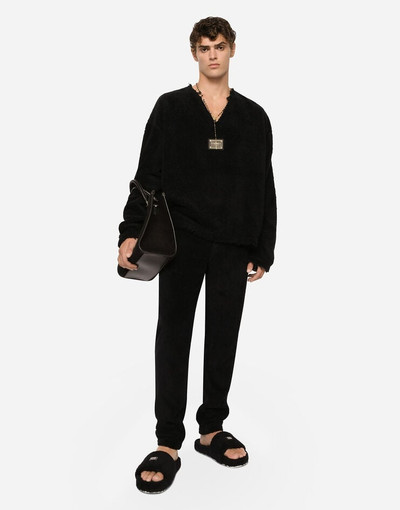 Dolce & Gabbana Terrycloth jogging pants with tag outlook
