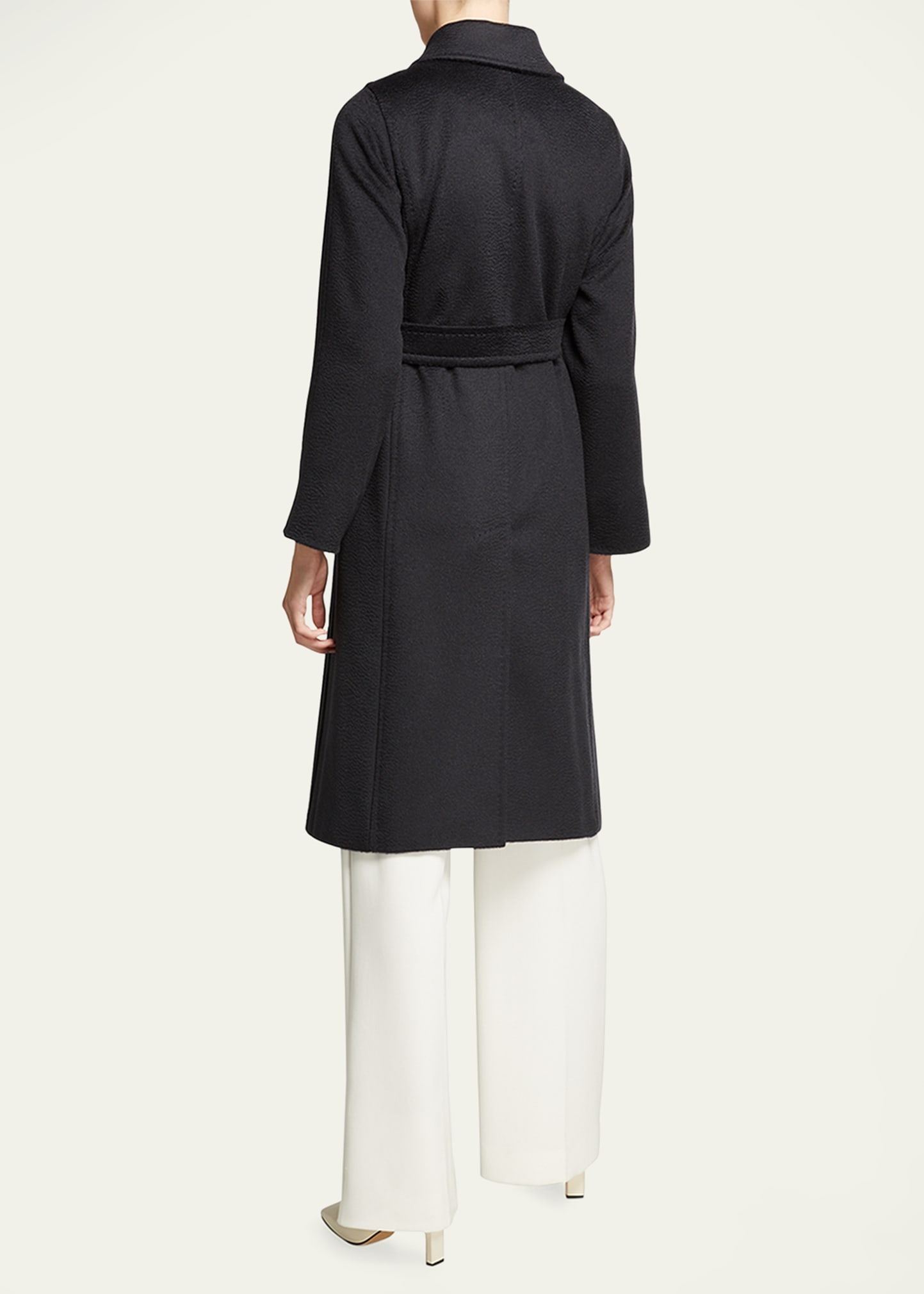 Manuela Belted Wrap Coat - 3