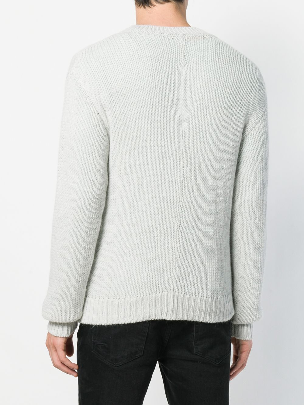 longsleeved loose fitted sweatshirt - 4