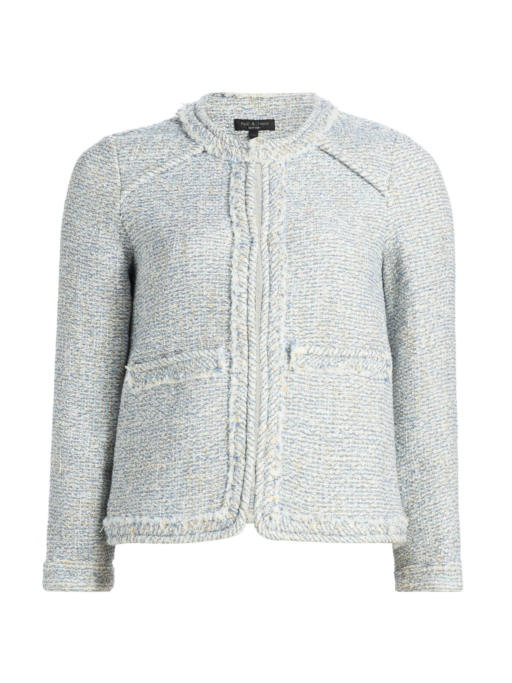 Women's Clarice Tweed Jacket - Blue Multi - 1