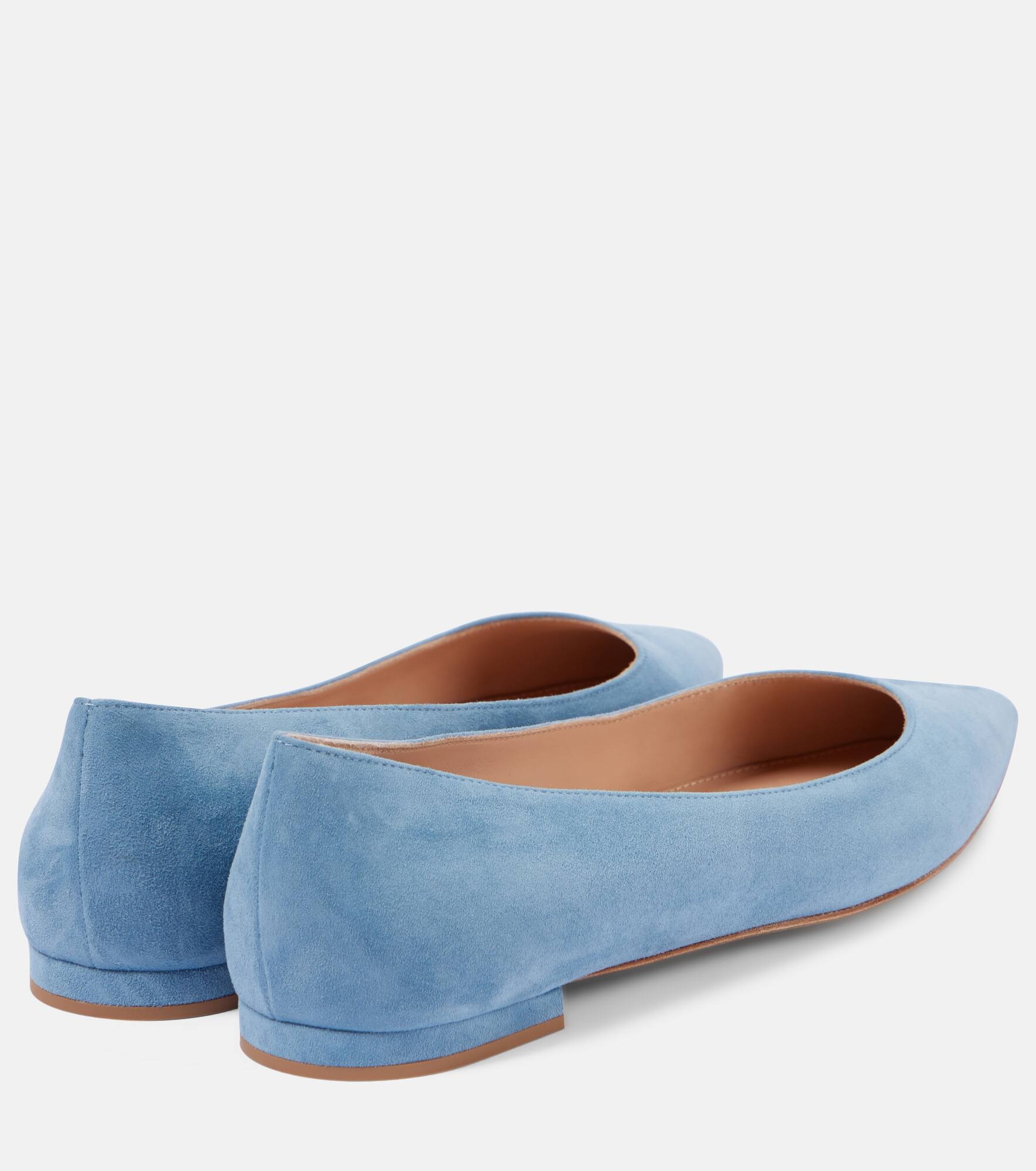 Suede ballet flats - 3