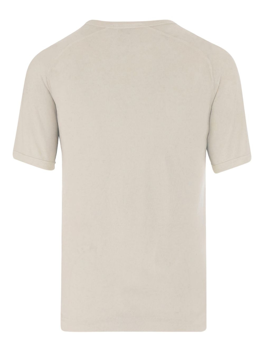 ribbed short-sleeve T-shirt - 2