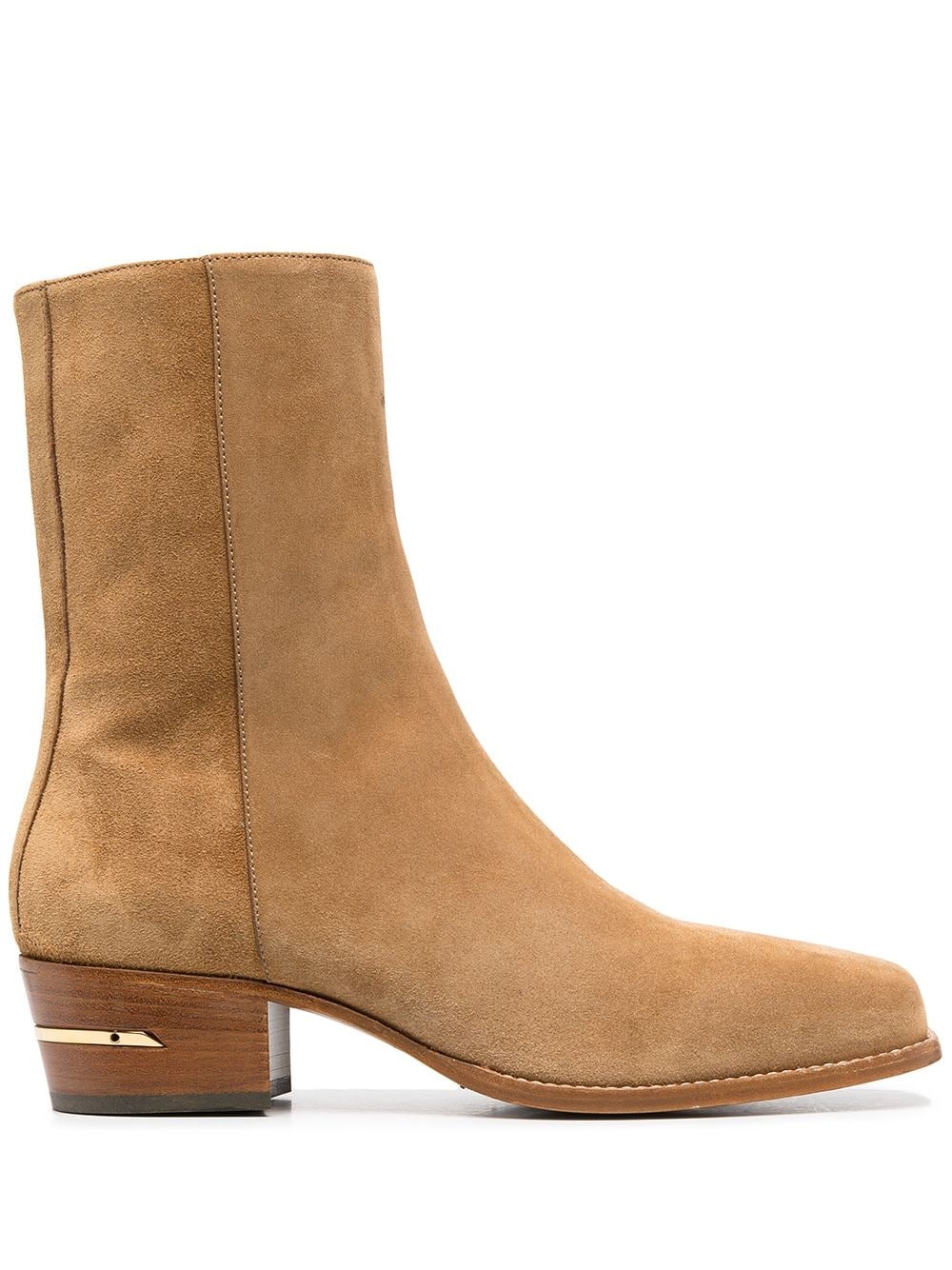 suede ankle boots - 1