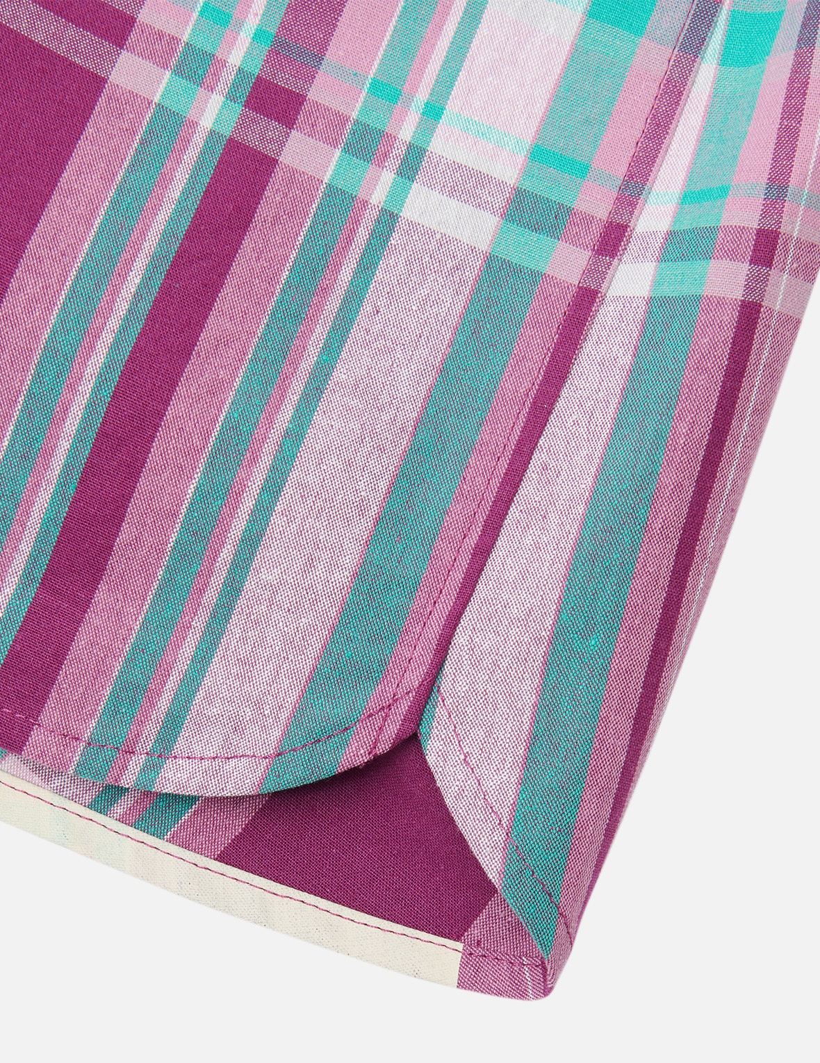 DAICOCK PRINT CHECKED BOXER SHORTS - 5