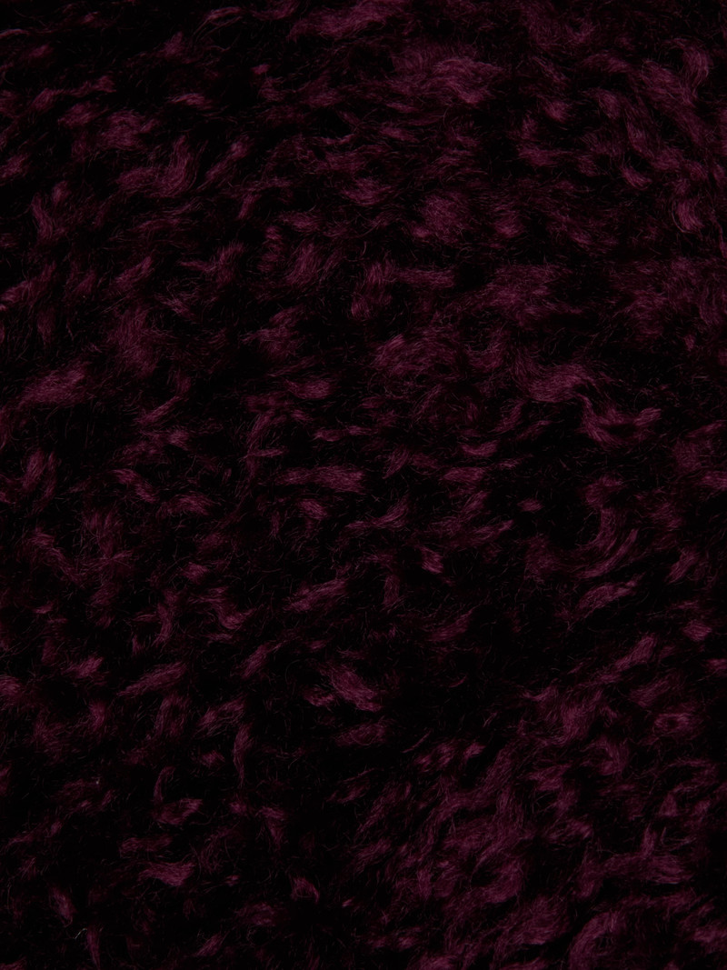 L'AGENCE Aura Cropped Faux Fur Jacket outlook