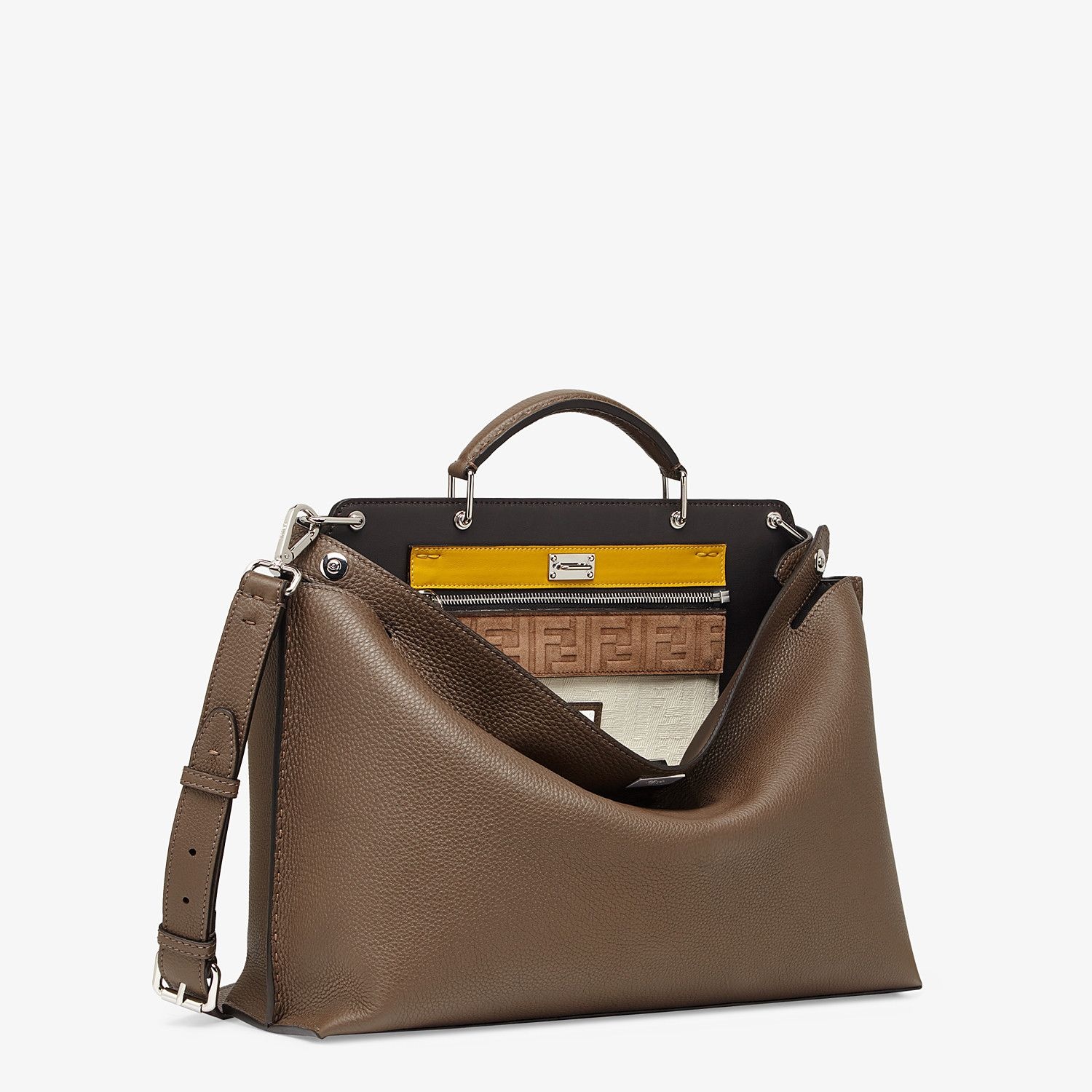  Brown leather bag - 3