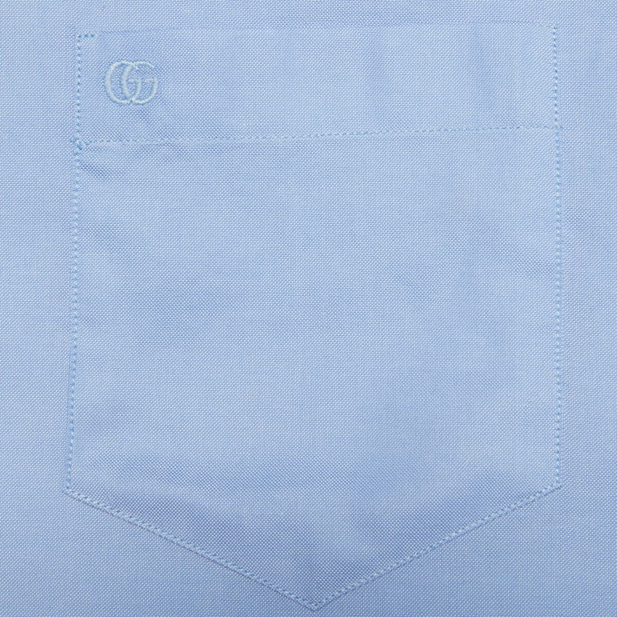 Oxford cotton shirt with Double G embroidery - 5